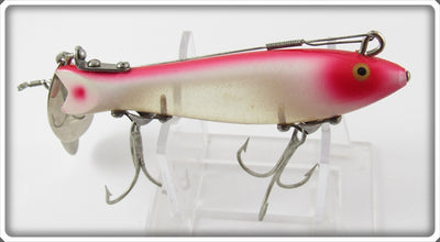 Vintage Heddon Red & White Dowagiac Spook Lure 