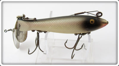 Vintage Heddon Shiner Scale Dowagiac Spook Lure 9100 P