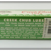 Creek Chub Sioux City Pikie Scale Wigglefish In Box