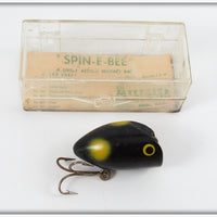 Millsite Black Yellow Spots Spin E Bee In Box