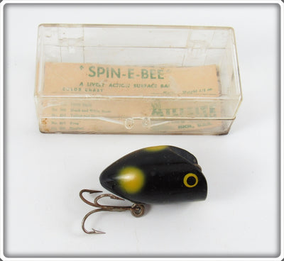 Millsite Black Yellow Spots Spin E Bee In Box