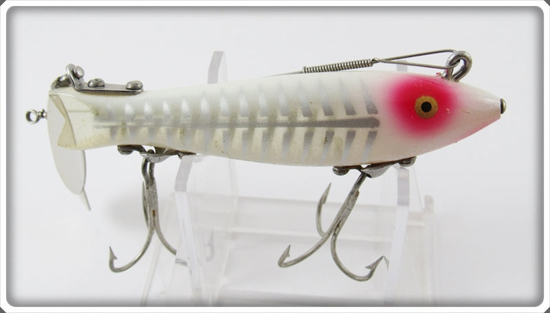 Vintage Heddon White Shore Dowagiac Spook 9100 XRW For Sale