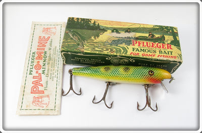 Pflueger Natural Frog Scale Palomine In Correct Box 5005 Nat