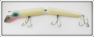 Vintage Cap'n Andy Blue & White Brok'N-Bak Lure