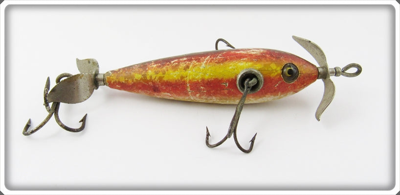 Vintage South Bend Rainbow Underwater Minnow Lure 903 RAIN 
