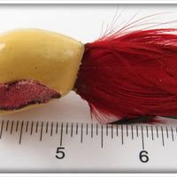 Jamison White Red Feather Coaxer