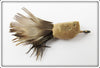 Vintage Jamison Luminous & Brown Coaxer Floating Trout Fly Rod Lure