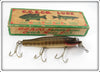 Vintage Creek Chub Pikie Scale Snook Pikie 3400 Lure In Box