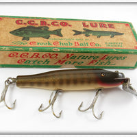 Vintage Creek Chub Pikie Scale Snook Pikie 3400 Lure In Box