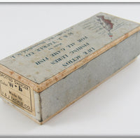 J & J Tackle Co White & Black Spotted Dancer In Box