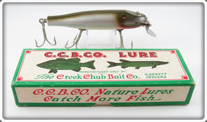 Creek Chub Silver Shiner Snook Pikie In Box 3403 Special Lure
