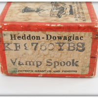 Heddon Yellow Black Stripes Tiger Bumble Bee Kingfish Vamp Spook Box KF9759YBS