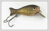 Vintage Bud Stewart Black Scale Little Chub Lure