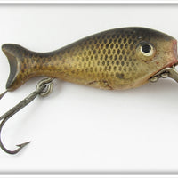 Vintage Bud Stewart Black Scale Little Chub Lure