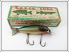 Vintage Creek Chub Chub Finish Wagtail Lure In Box 800