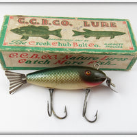 Vintage Creek Chub Chub Finish Wagtail Lure In Box 800