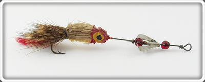 Vintage Joe Pepper Red Head Delta Bug Lure