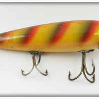 Vintage Heddon Bar Perch Near Surface Wiggler Lure 1709L