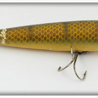 Vintage Heddon Pike Scale Zaragossa Lure 6509M