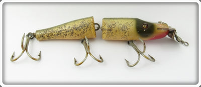 Vintage Creek Chub Silver Flash Jointed Husky Pikie Lure 3018 