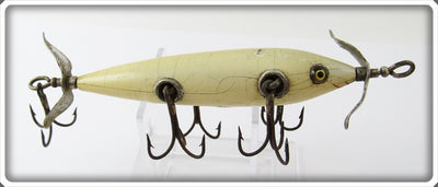 Vintage Heddon Slate Early 150 Five Hook Minnow Lure 152