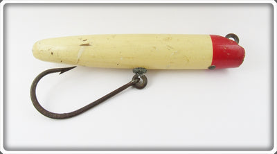 Vintage South Bend Red Head White King Oreno Lure 986 RH
