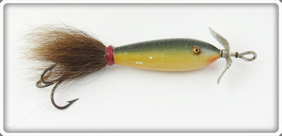 South Bend Green Crackleback Worden Combination Minnow Lure 931 GCB