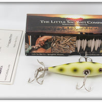 Little Sac Bait Co Albino Frog Niangua Minnow Lure In Box