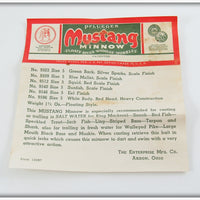 Pflueger Blue Mullet Scale Mustang 9509 In Box