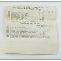 Pflueger Blue Mullet Scale Mustang 9509 In Box