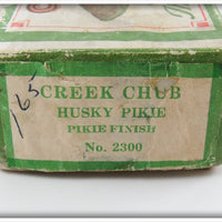 Creek Chub Pikie Scale Thin Body Husky Pikie 2300 In Box