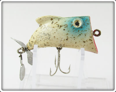 Whopper Stopper Bayou Boogie White Glitter Topper Lure