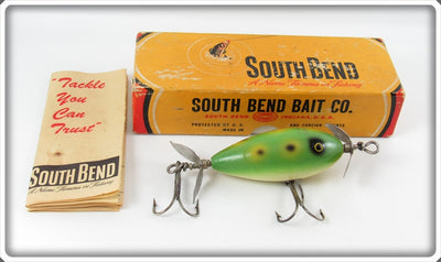 South Bend Frog Spot Midget Surf Oreno Lure 962 F In Box 