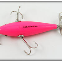 Little Sac Bait Co Hot Pink Black Back Niangua Minnow In Box