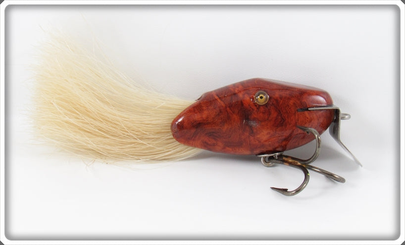 Musky Dan XXX Musky XXX Brown Swirl Dinger Type Lure