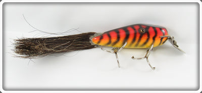 Musky Dan XXX Orange & Yellow Tiger Husky Dinger Type