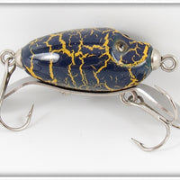 Musky Dan XXX Musky XXX Blue & Yellow Crackleback Dopey Type