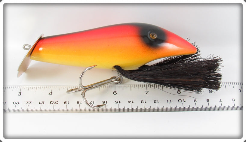 Musky Dan XXX Musky XXX Red Black & Yellow Bass Nabber Type