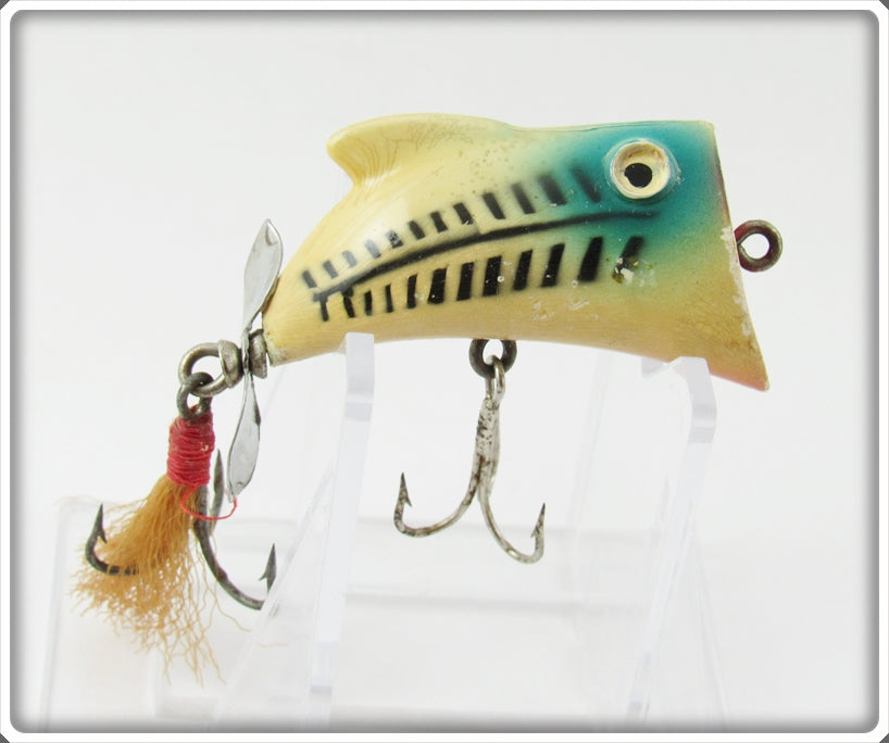 bayou boogie fishing lure Whopper Stopper Bayou Boogie Pearl Black Shore Topper Lure For Sale