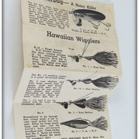 Arbogast Perch Jitterbug In Picture Box