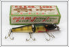 Vintage Creek Chub Perch Jointed Pikie 2601 In Box 