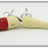 Creek Chub White And Red Jointed Snook Pikie 5502 In Box