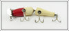 Creek Chub White And Red Jointed Snook Pikie 5502 In Box