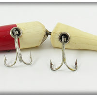 Creek Chub White And Red Jointed Snook Pikie 5502 In Box