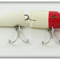 Creek Chub White And Red Jointed Snook Pikie 5502 In Box