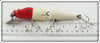Creek Chub White And Red Jointed Snook Pikie 5502 In Box