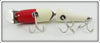 Creek Chub White And Red Jointed Snook Pikie 5502 In Box