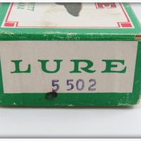 Creek Chub White And Red Jointed Snook Pikie 5502 In Box