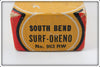 South Bend Red Arrowhead White Surf Oreno 963 RW In Box