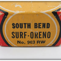 South Bend Red Arrowhead White Surf Oreno 963 RW In Box